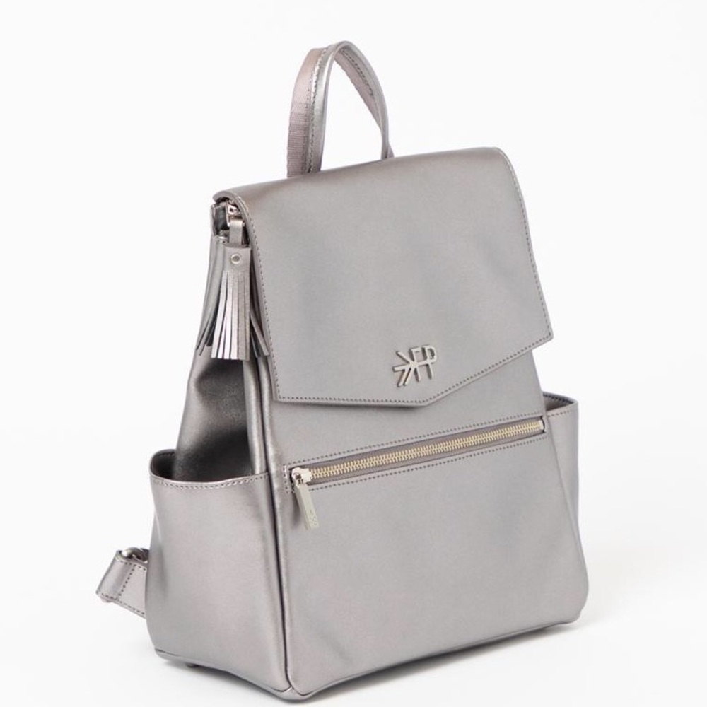 NWT Freshly Picked Mini Classic Diaper bagGunmetal